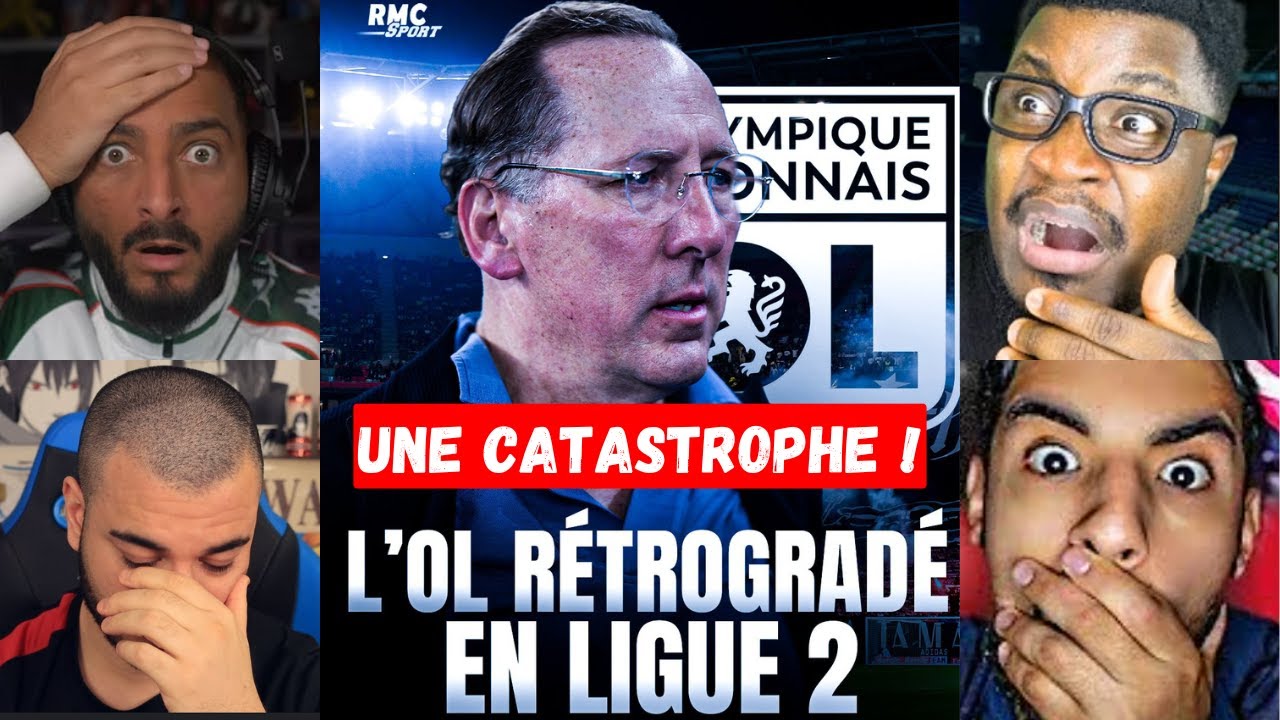 L’Olympique lyonnais au bord du précipice : une bataille pour rester en Ligue 1